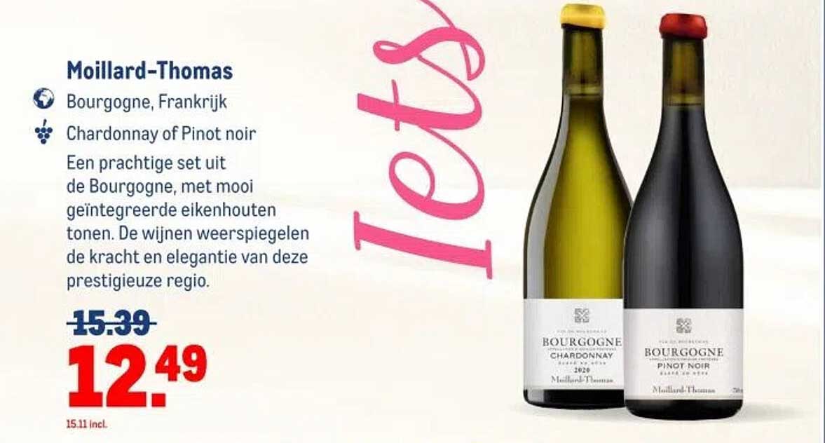 Moillard-Thomas Bourgogne Chardonnay of Pinot Noir