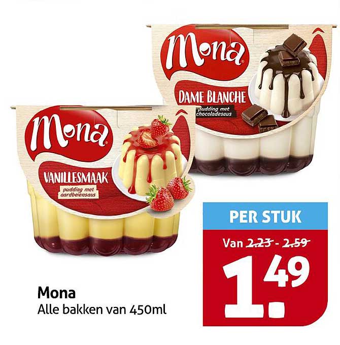 Mona Alle bakken van 450ml