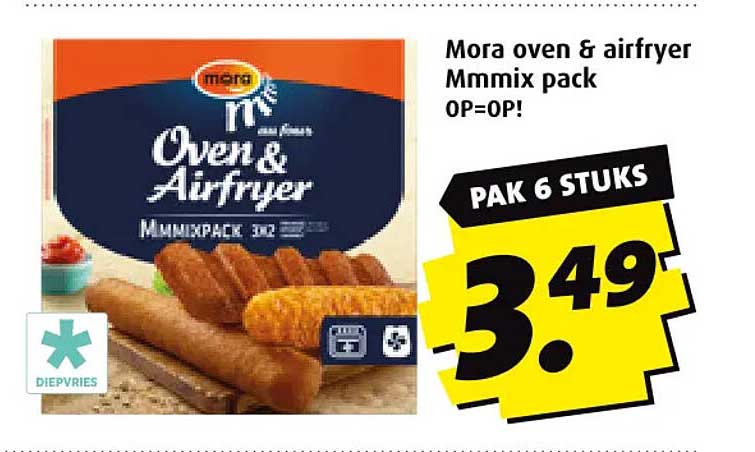 Mora oven & airfryer Mmmix pack