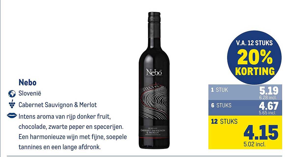 Nebo Cabernet Sauvignon & Merlot