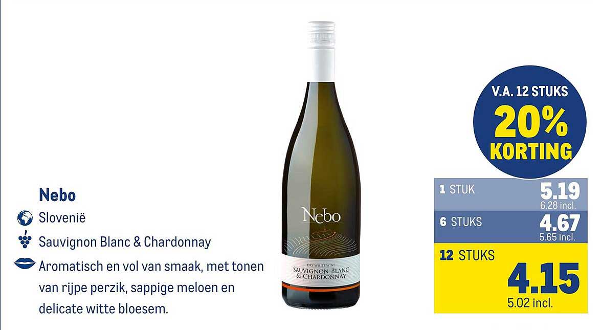 Nebo Sauvignon Blanc & Chardonnay