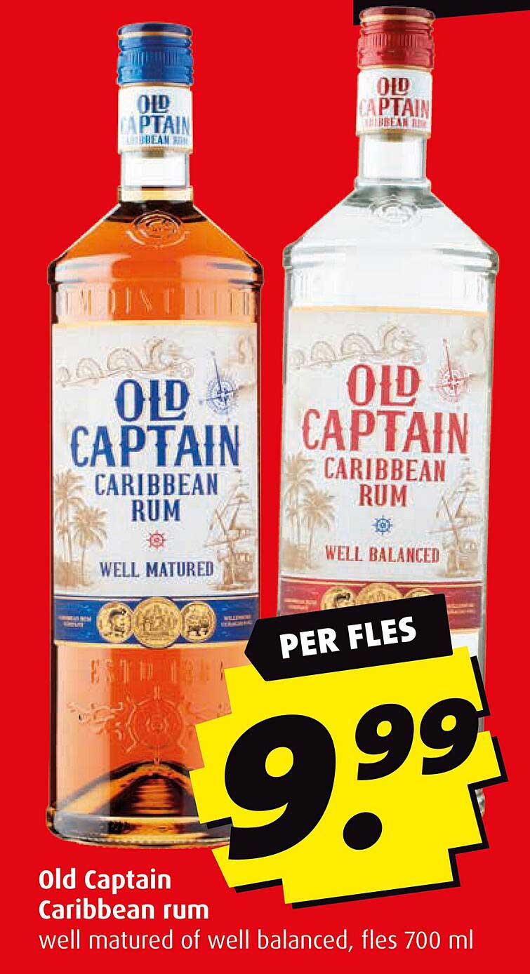 Old Captain Caribbean rum