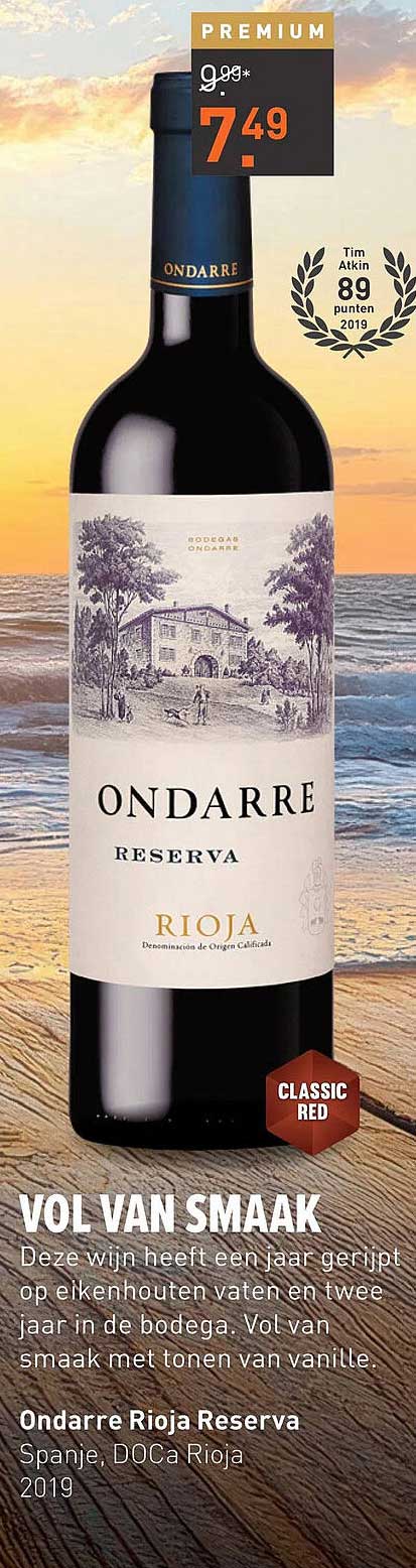 Ondarre Rioja Reserva