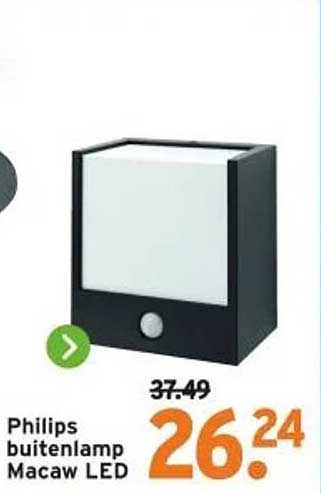 Philips buitenlamp Macaw LED