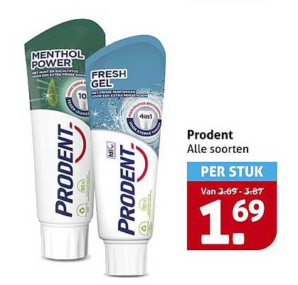 Prodent Alle soorten