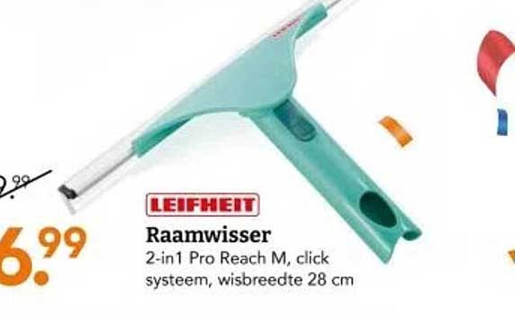 Raamwisser Leifheit 2-in-1 Pro Reach M