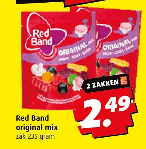 Red Band original mix zak 235 gram