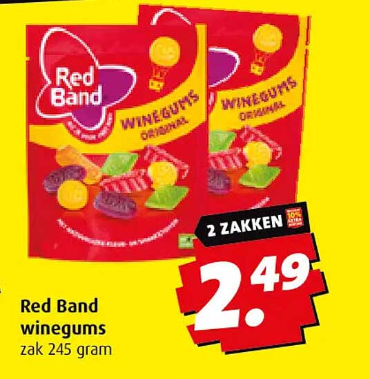 Red Band winegums
