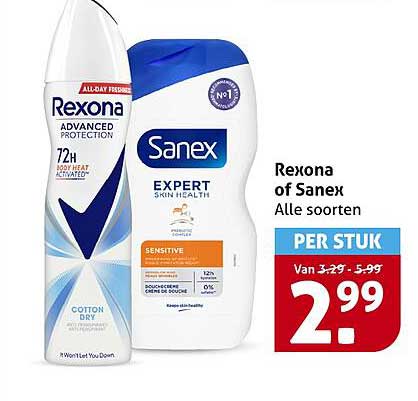 Rexona of Sanex