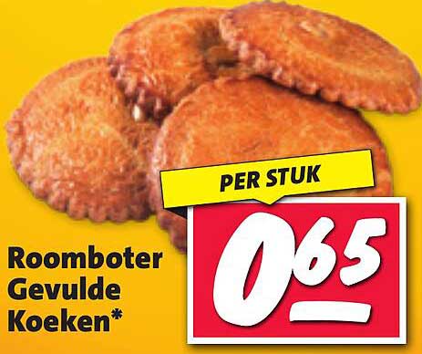 Roomboter Gevulde Koeken*