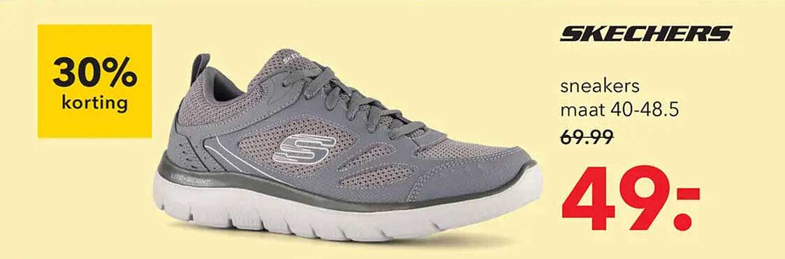 SKECHERS sneakers maat 40-48.5