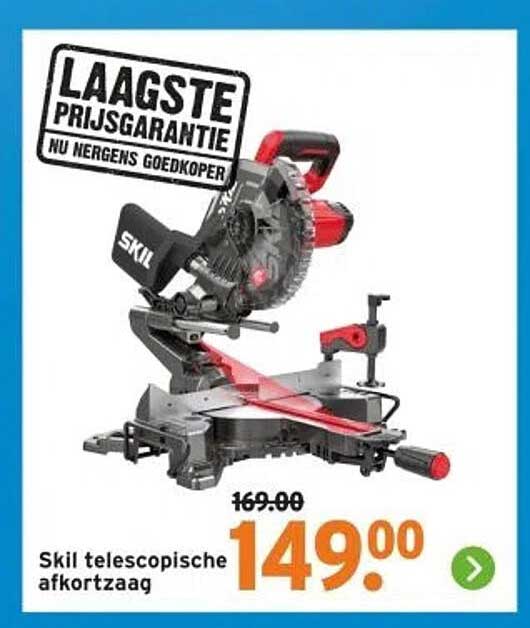 Skil telescopische afkortzaag