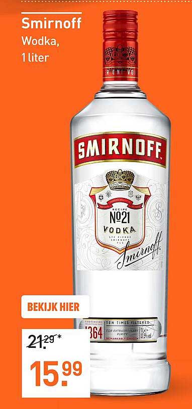Smirnoff Wodka, 1 liter