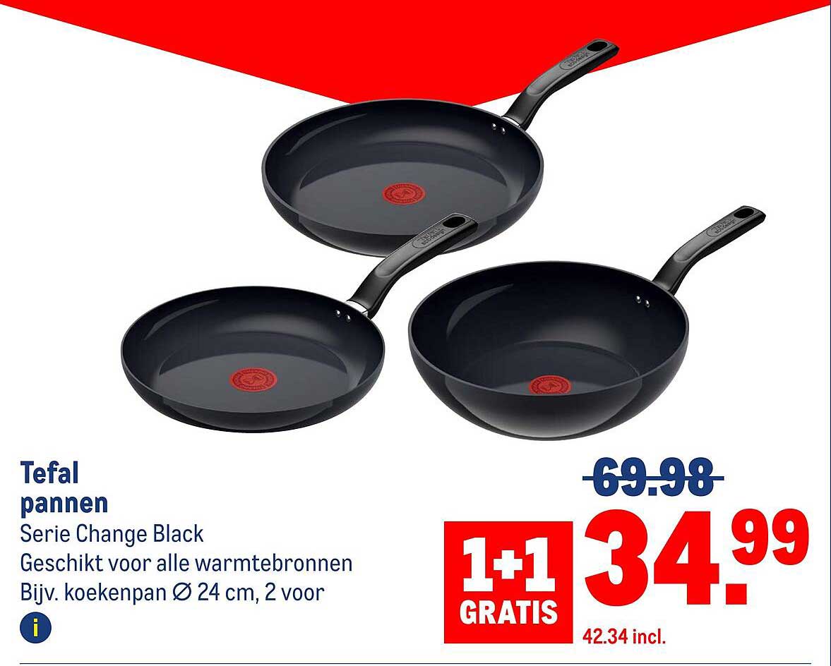 Tefal pannen