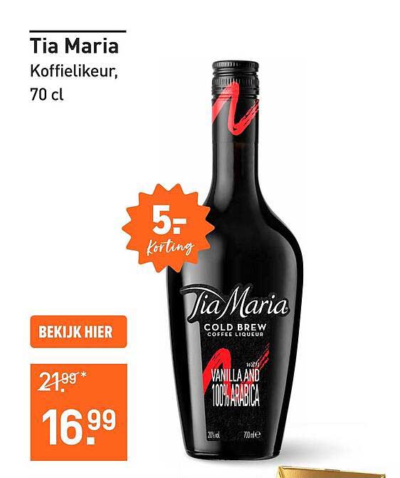 Tia Maria Koffielikeur, 70 cl