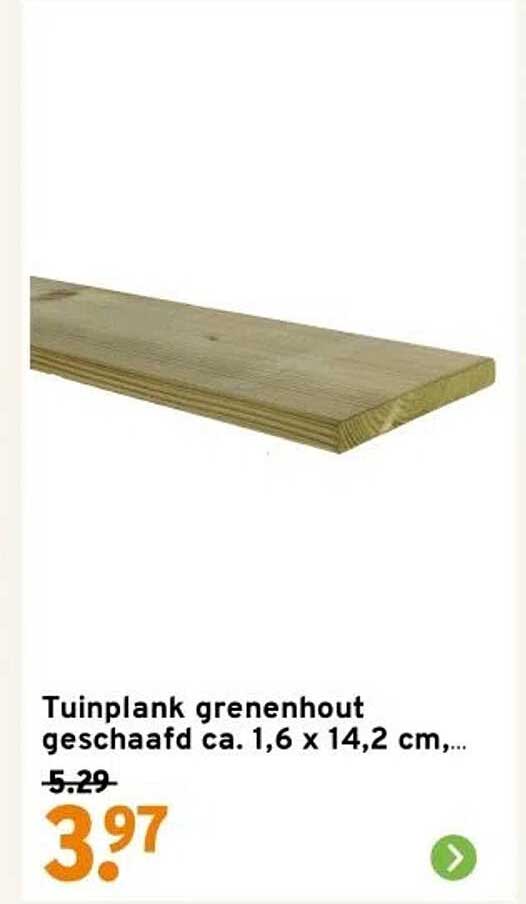 Tuinscherm grenenhout gesch door ca. 1,6 x 14,2 cm,...