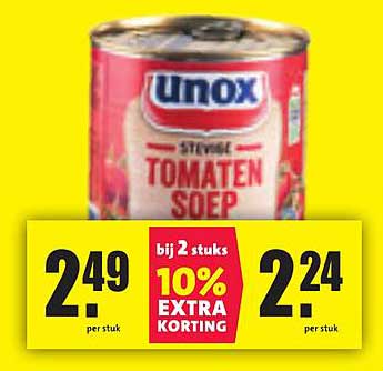 Unox Stevige Tomatensoep