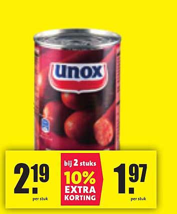 Unox tomaten in blik