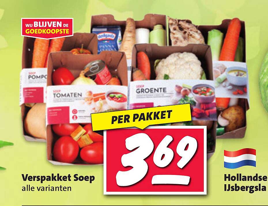 Verspakket Soep alle varianten