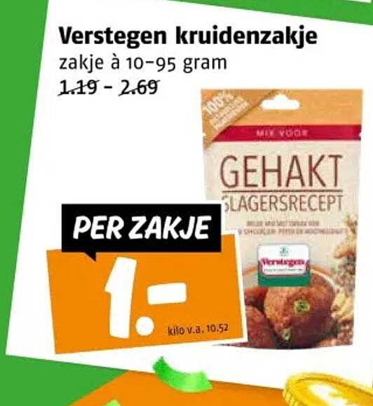 Verstegen kruidenzakje