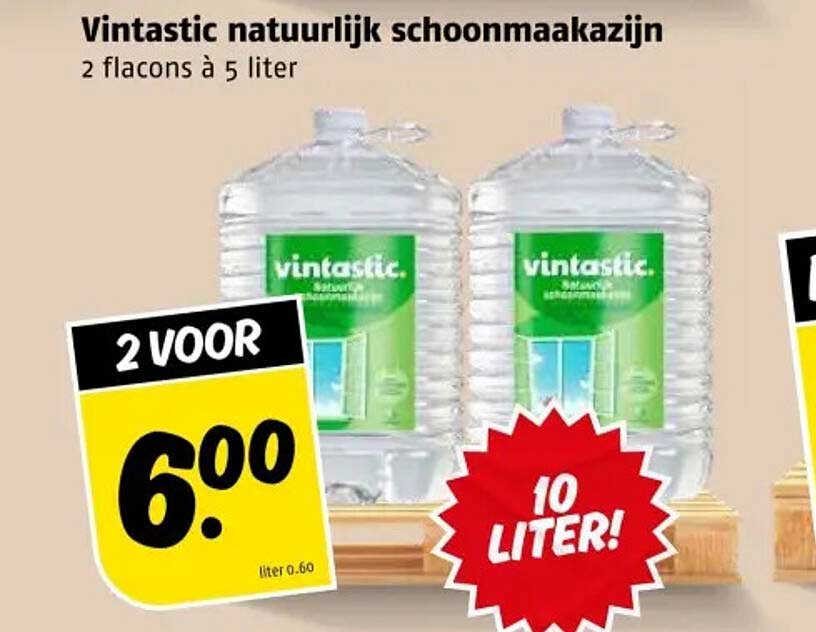 Vintastic natuurlijk schoonmaakazijn