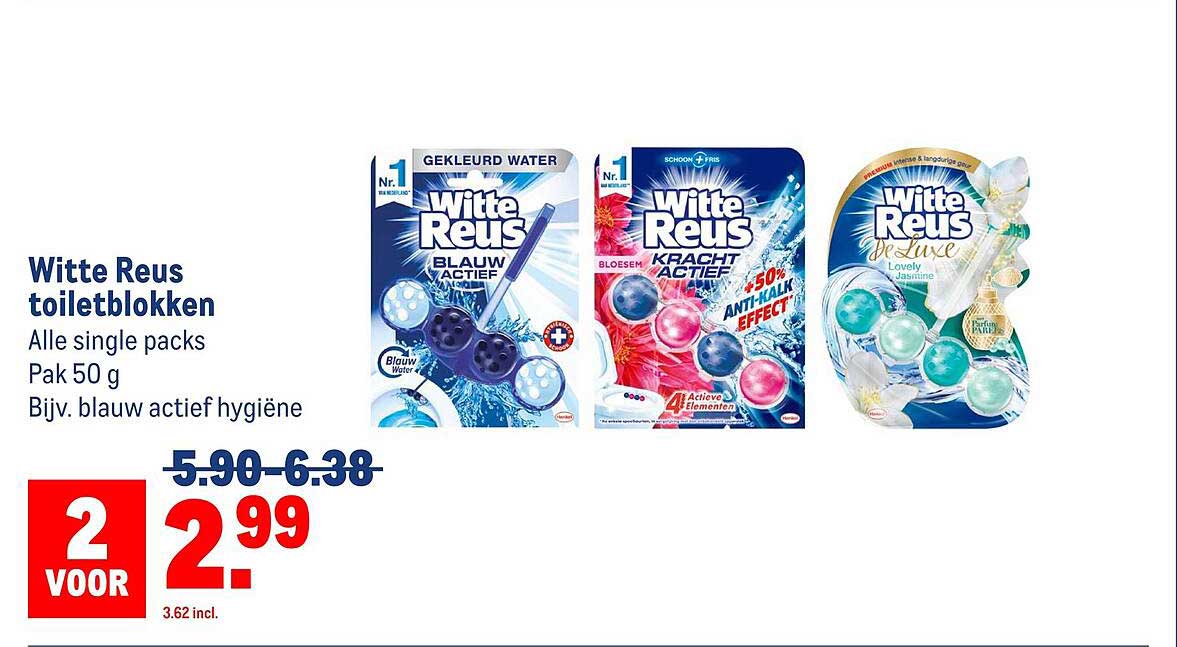 Witte Reus toiletblokken