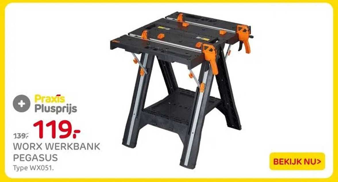 WORX WERKBANK PEGASUS Type WX051