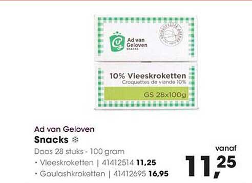 10% Vleeskroketten