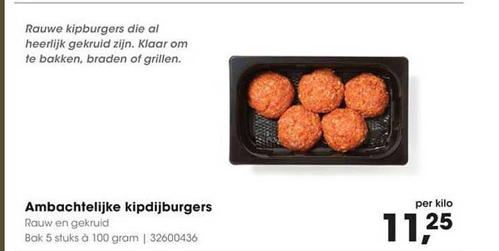 Ambachtelijke kipdijburgers