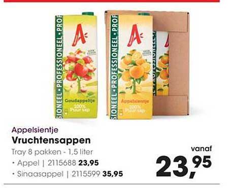Appelsientje Vruchtensappen