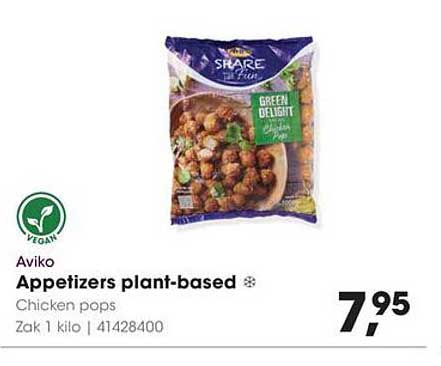 Appetizers plant-based Chicken pops