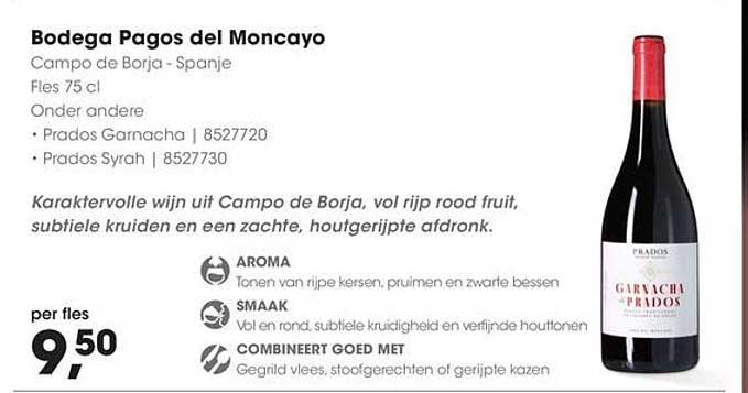 Bodega Pagos del Moncayo - Campo de Borja - Spanje, Fles 75 cl