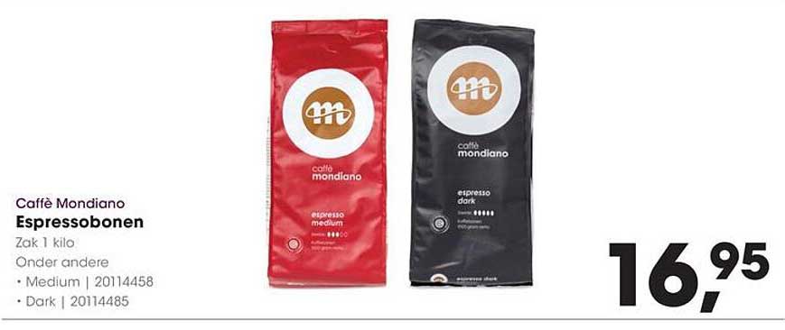Caffè Mondiano Espresso Bonen