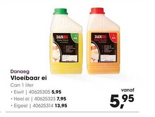 Danaeg Vloeibaar ei Can 1 liter