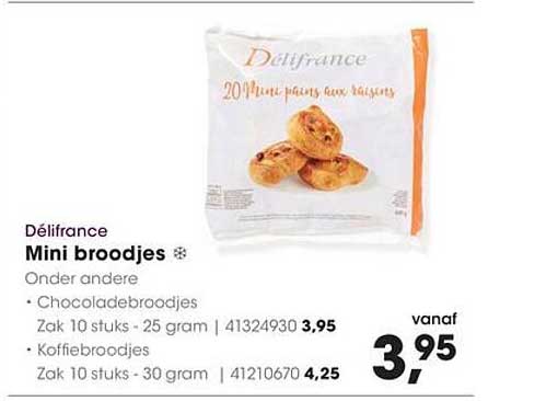 Délifrance Mini broodjes