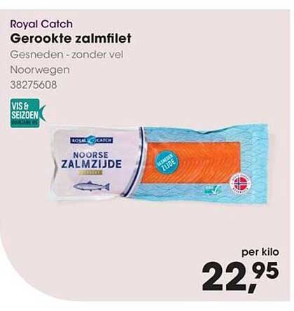 Gerookte zalmfilet