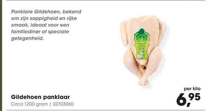 Gildehoen panklaar