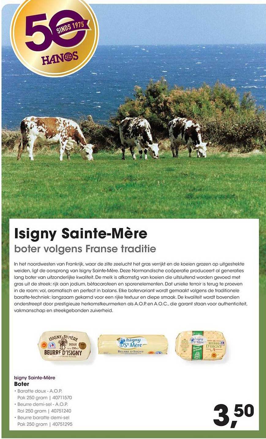 Isigny Sainte-Mère boter volgens Franse traditie
