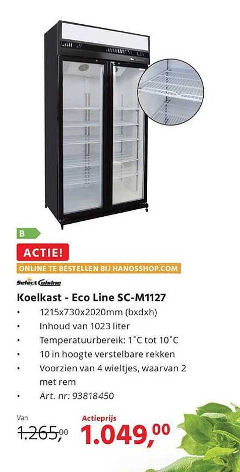 Koelkast - Eco Line SC-M1127