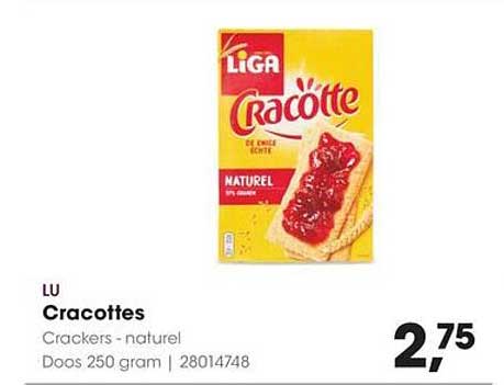 LU Cracottes - Crackers - naturel