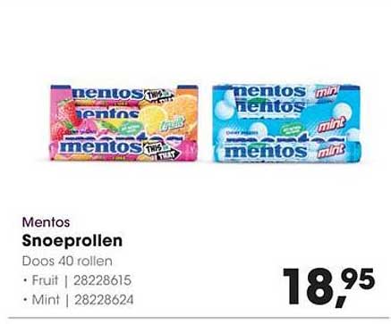 Mentos Snoeprollen