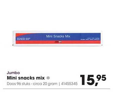 Mini snacks mix