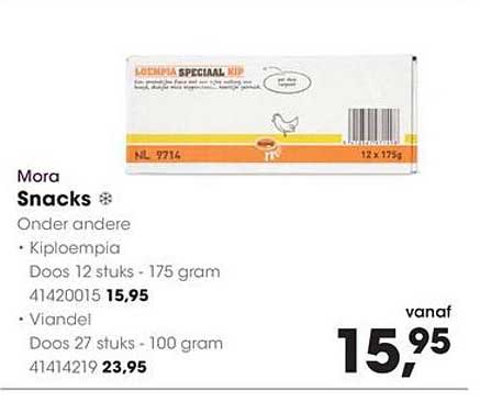 Mora Snacks - Kiplempia en Viandel
