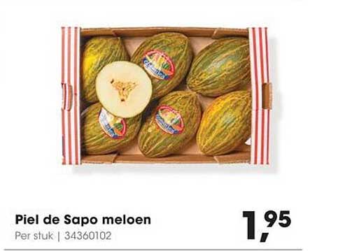 Piel de Sapo meloen