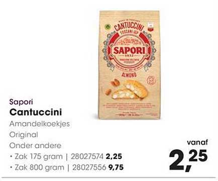 Sapori Cantuccini Amandelkoekjes Original