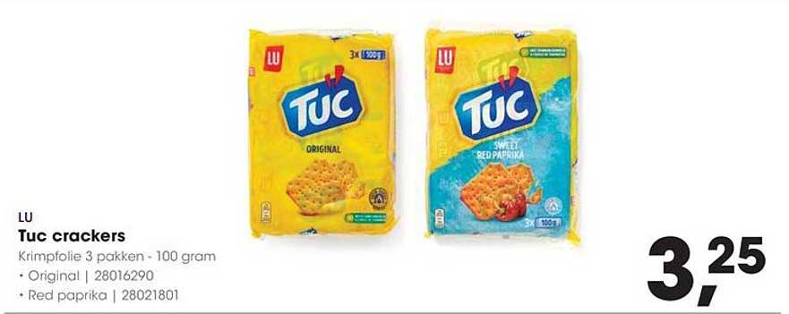 Tuc crackers