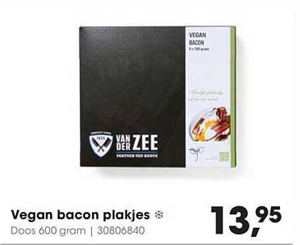 Vegan bacon plakjes