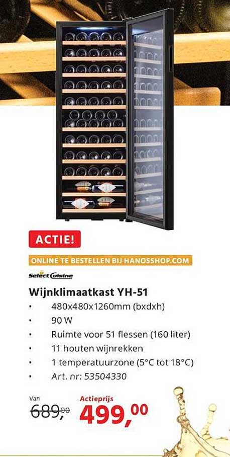 Wijnklimaatkast YH-51