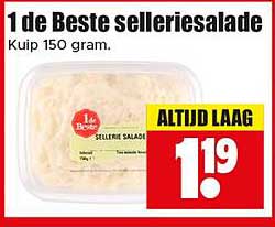 1 de Beste selleriesalade Kuip 150 gram.