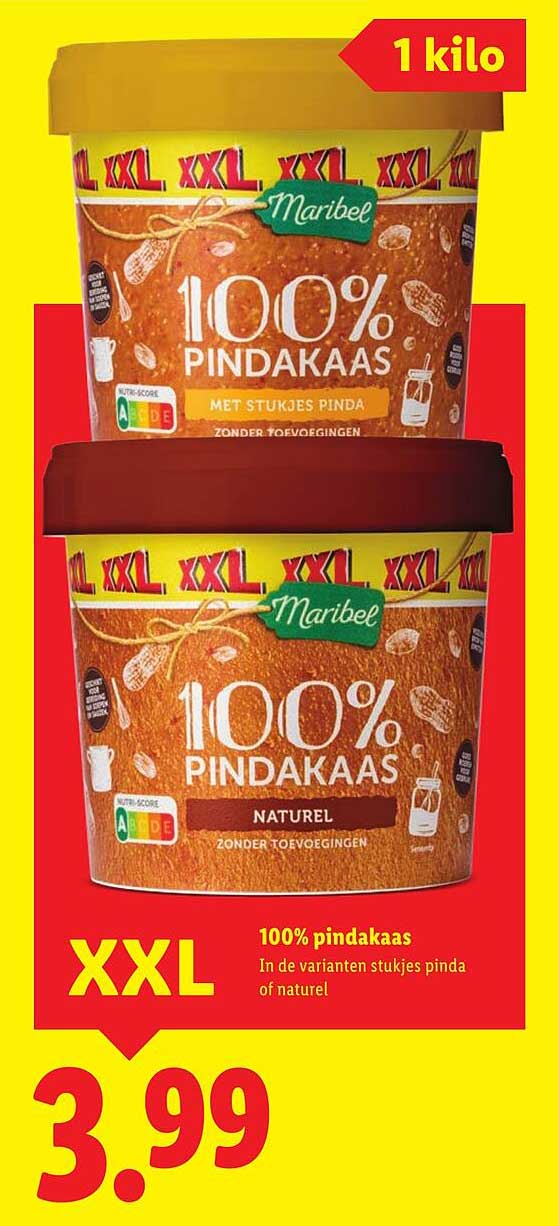 100% pindakaas